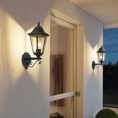 Navedo Upwards Lantern LED Wall Light