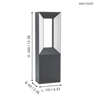 Riforano LED Pedestal Light
