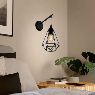 Tarbes Black Hanging Pendant Wall Light