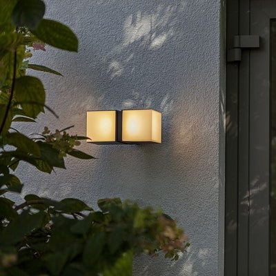 Cuba LED Twin Outdoor Wall Light