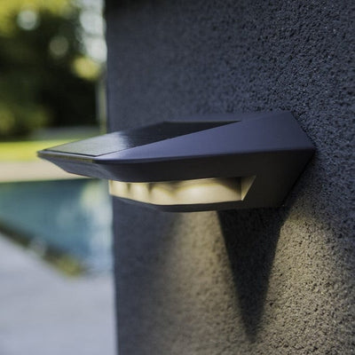 Ghost LED Outdoor Solar Wall Light