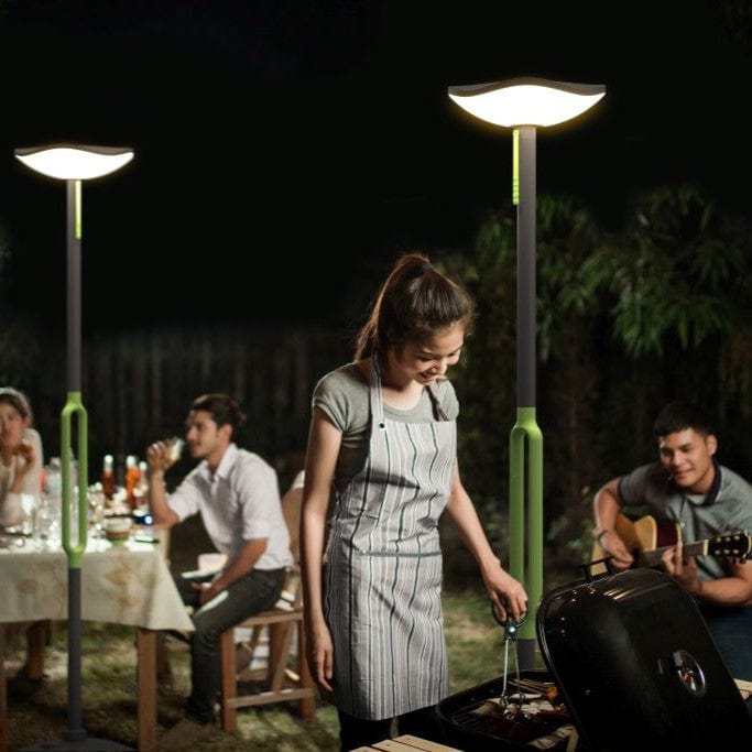 Poppy LED Portable Solar Lamp Post Light with Speaker