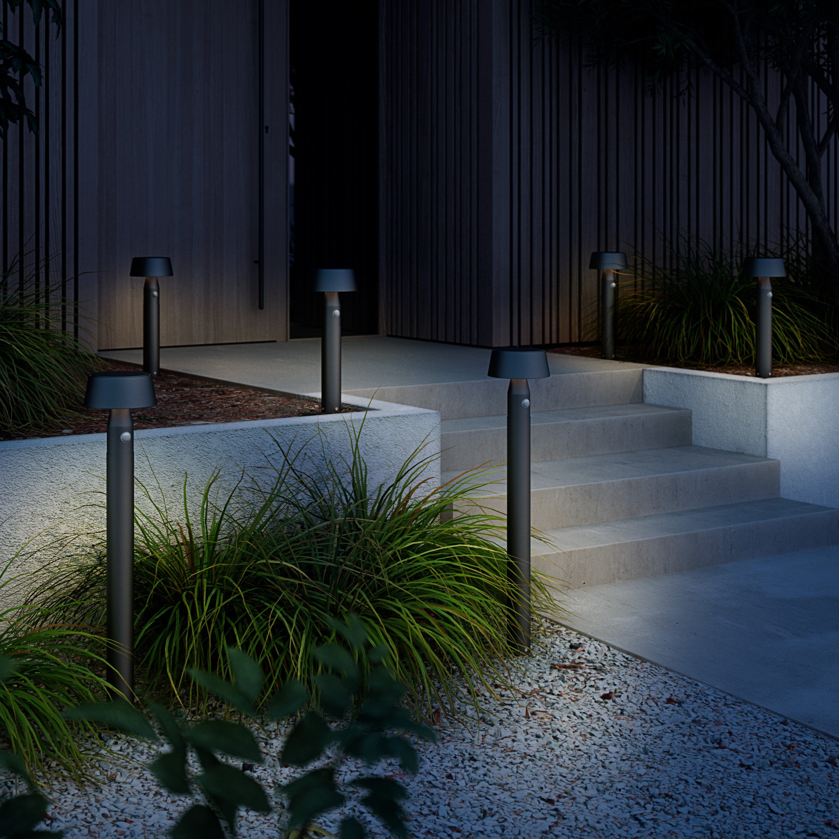 Nordlux Nama 90cm Solar Post Light with Motion Sensor – Lite Shop