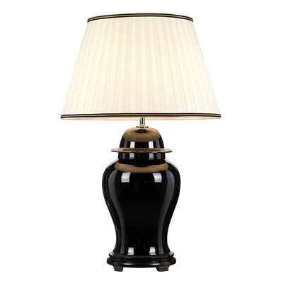 Designer's Lightbox Chiling 1 Light Table Lamp With Tall Empire Shade - DL-CHILING-TL-B