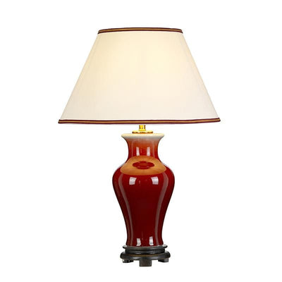 Designer's Lightbox Majin 1 Light Table Lamp With Tall Empire Shade - DL-MAJIN-TL-OXB
