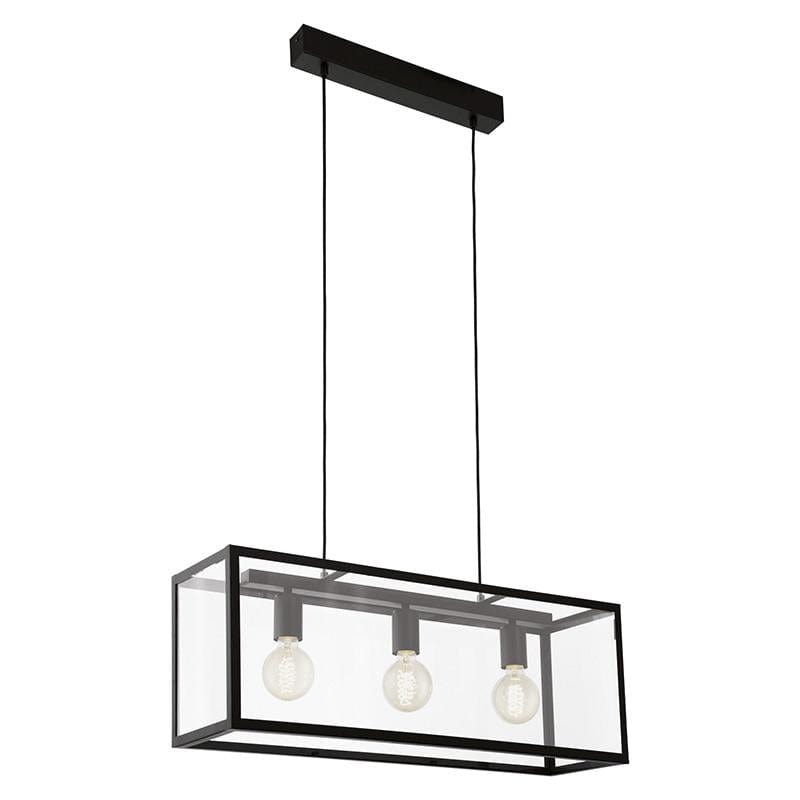 Eglo Charterhouse Pendant Light - 3X60W - EGLO-49393