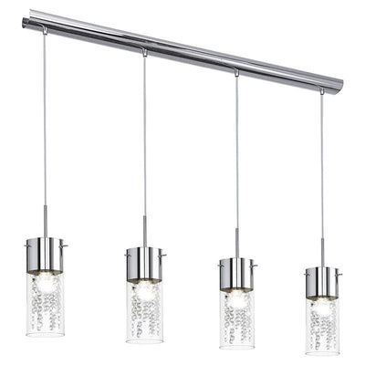 Eglo Diamond Pendant Light - 4X60W - EGLO-90696