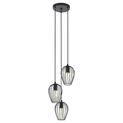 Eglo Newtown Pendant Light - 3X60W - EGLO-49479