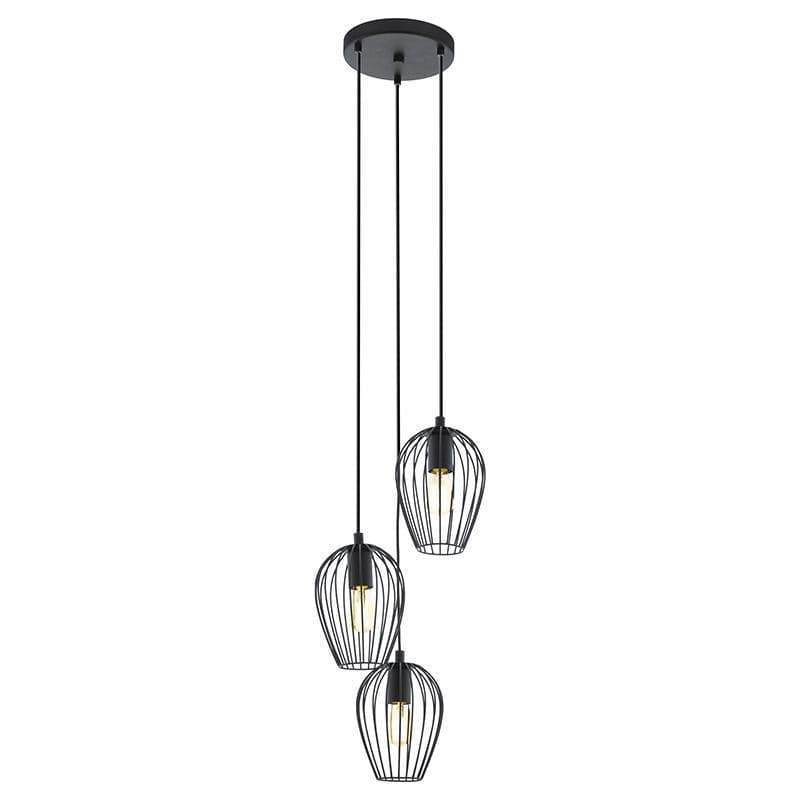 Eglo Newtown Pendant Light - 3X60W - EGLO-49479