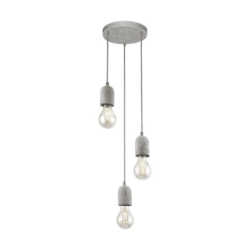 Eglo Silvares Pendant Light - 3X60W - EGLO-95523