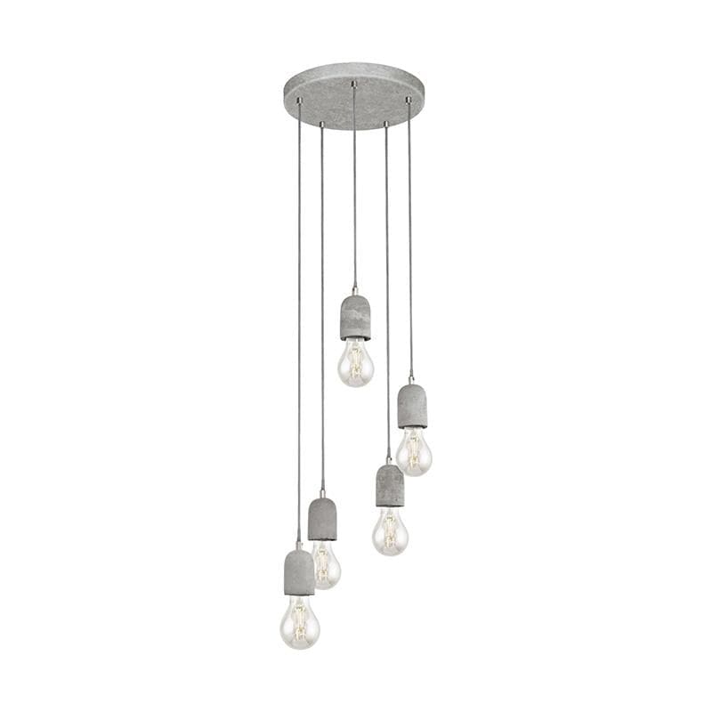 Eglo Silvares Pendant Light - 5X60W - EGLO-95524