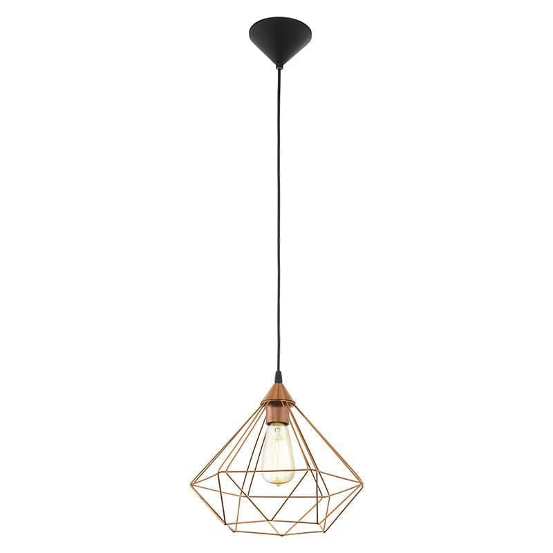 Eglo Tarbes Pendant Light - 1X60W - EGLO-94194