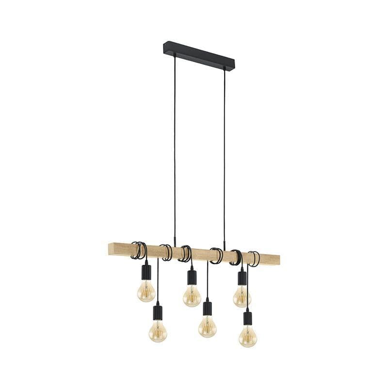 Eglo Townshend Pendant Light - 6X60W - EGLO-95499