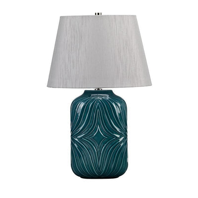 Elstead Lighting Muse 1 Light Table Lamp - MUSE-TL-TURQSE