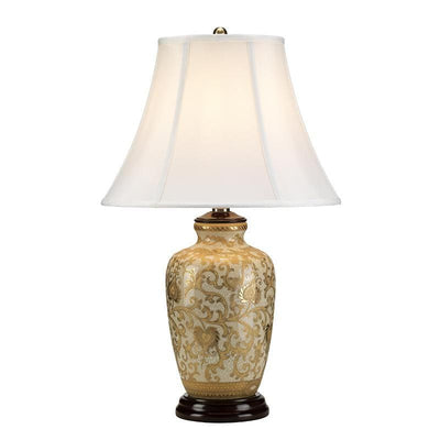 Elstead Lighting Goth Thistle 1 Light Table Lamp - GOLD-THISTLE-TL