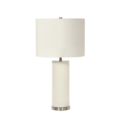 Elstead Lighting Ripple 1 Light Table Lamp - RIPPLE-TL-WHT