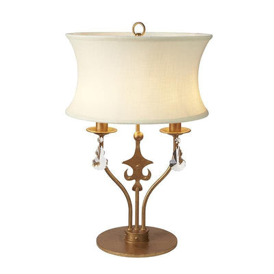 Elstead Lighting Windsor 2 Light Table Lamp - WINDSOR-TL-GOLD