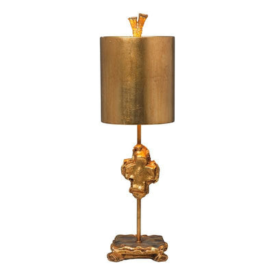 Flambeau Cross 1 Light Table Lamp - FB-CROSS-TL-GD