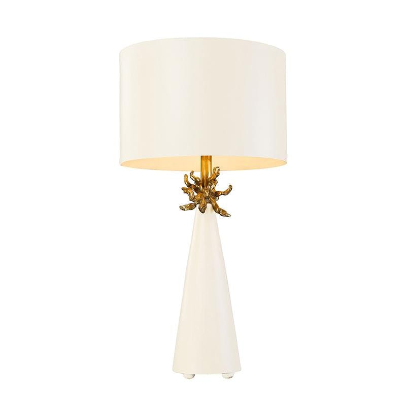 Flambeau Neo 1 Light Table Lamp - FB-NEO-TL-FR-WHT