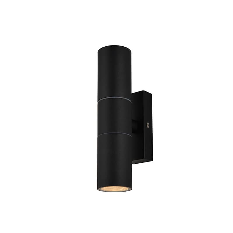 Leto Outdoor Twin Wall Light ZN-20941-BLK