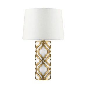 Gilded Nola Arabella 1 Light Table Lamp - GN-ARABELLA-TL-G