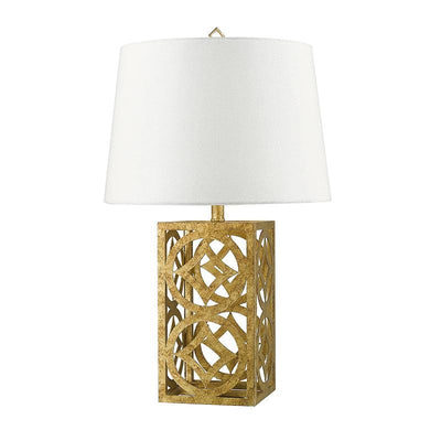 Gilded Nola Lee Circle 1 Light Table Lamp - GN-LEE-CIRCLE-TL