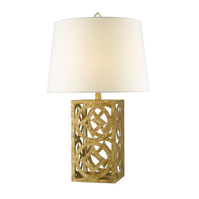 Gilded Nola Lee Circle 1 Light Table Lamp - GN-LEE-CIRCLE-TL