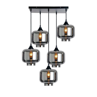 Illumi Roma Ceiling Pendant - TG-4BK-12SIL