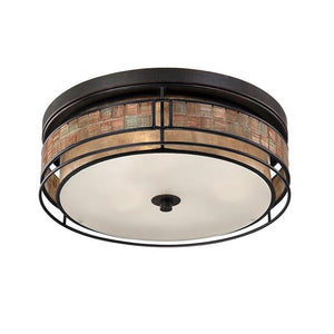 Quoizel Laguna 3 Light Large Flush Mount - QZ-LAGUNA-F-L