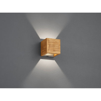 Trio Brad Natural Wood Wall Lamp - 223710130