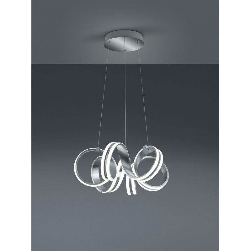 Trio Carrera Aluminium Pendant - 325010105