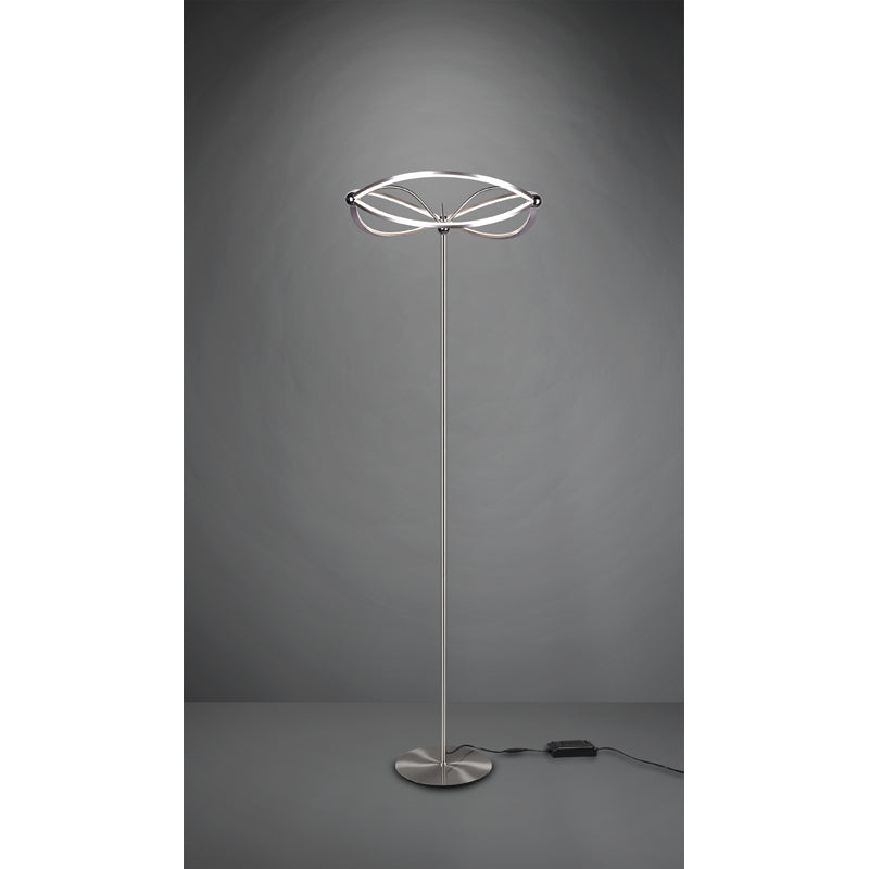 Trio Charivari Floor Lamp - Requires UK Plug Adaptor - 421210107
