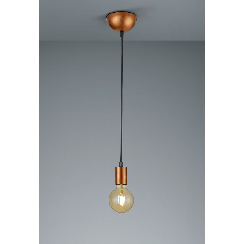 Trio Cord 1x Antique Copper Pendant - 310100162