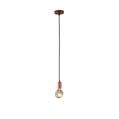 Trio Cord 1x Antique Copper Pendant - 310100162