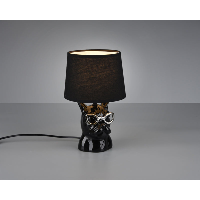 Trio Dosy Black Table Lamp - R50231002