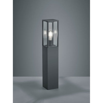 Trio Garonne Anthracite Floor Lamp - Requires UK Plug Adaptor - 401860142