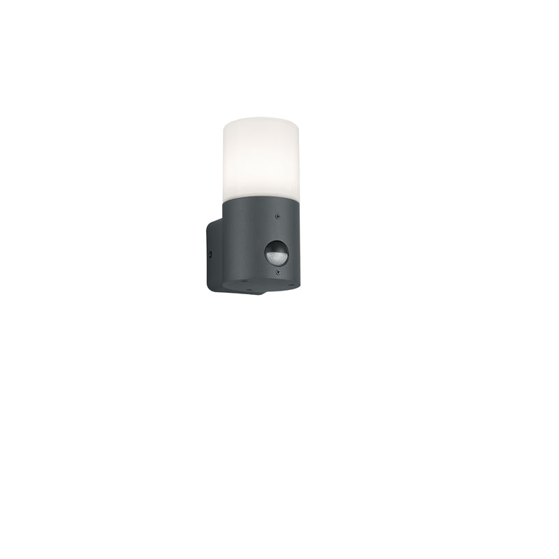 Trio Hoosic Anthracite Wall Lamp With Motion Sensor - 222260142