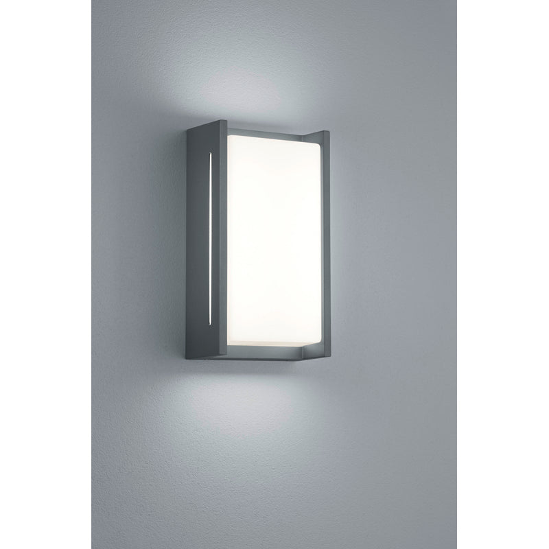 Trio Indus Anthracite Wall Lamp - 227360142