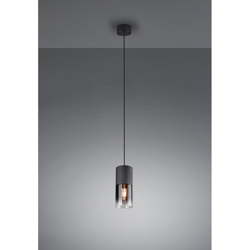 Trio Robin 1x Black Pendant - 310600132