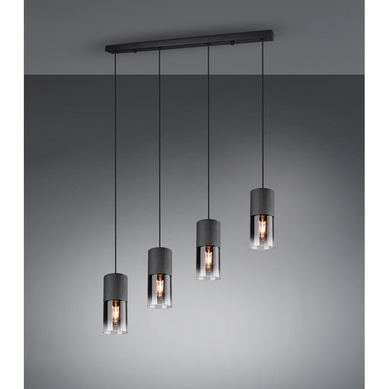 Trio Robin 4x Black Pendant - 310600432