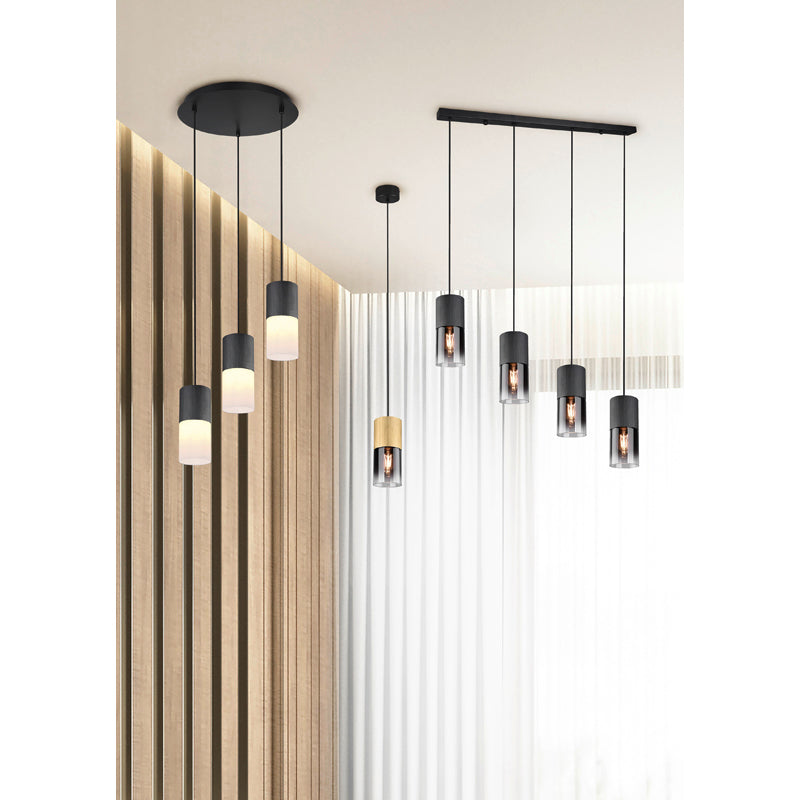 Trio Robin 4x Black Pendant - 310600432