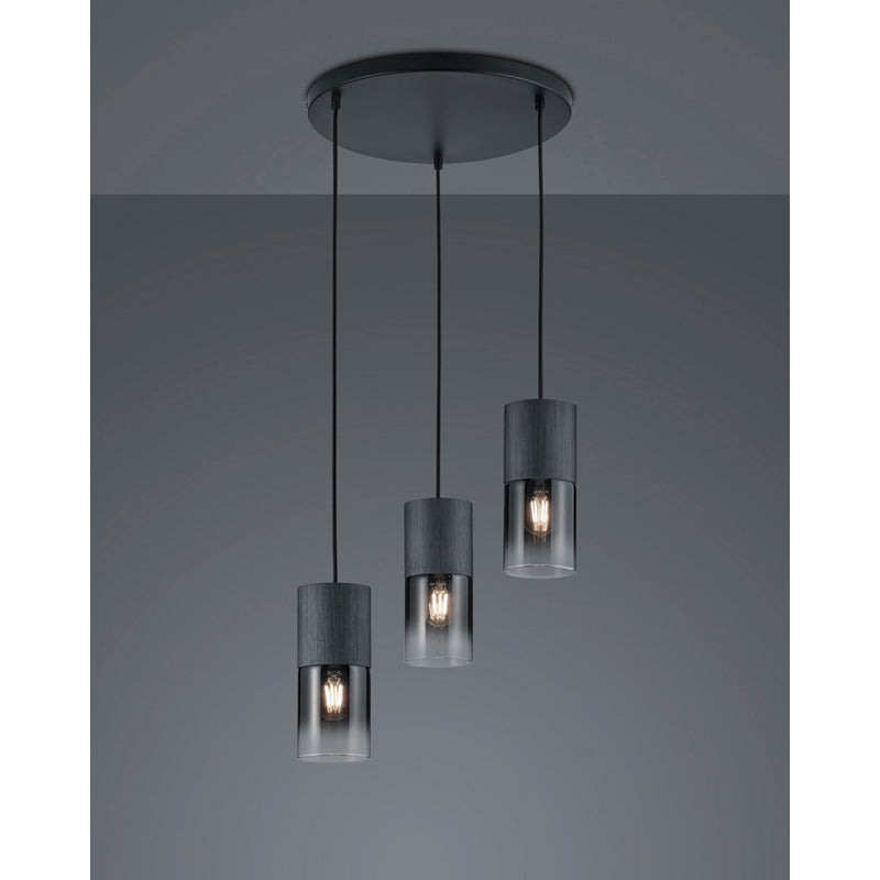 Trio Robin Black Pendant - 310630332