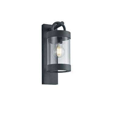 Trio Sambesi Anthracite Wall Lamp With Dusk Sensor - 204160142