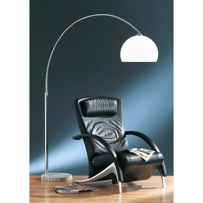 Trio Sola Chrome Floor Lamp - Requires UK Plug Adaptor - 4200011-06