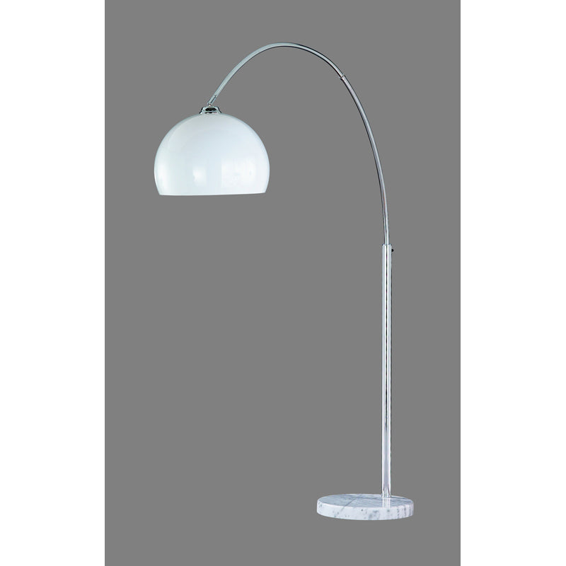 Trio Sola Chrome Floor Lamp - Requires UK Plug Adaptor - 4200011-06
