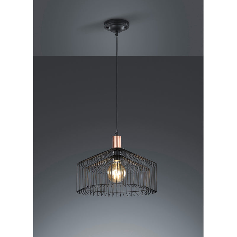 Trio Tanja Black Pendant - 300700102