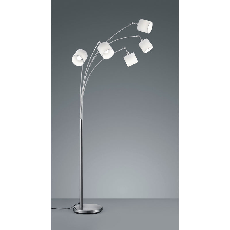 Trio Tommy 5x White Floor Lamp - R46330501