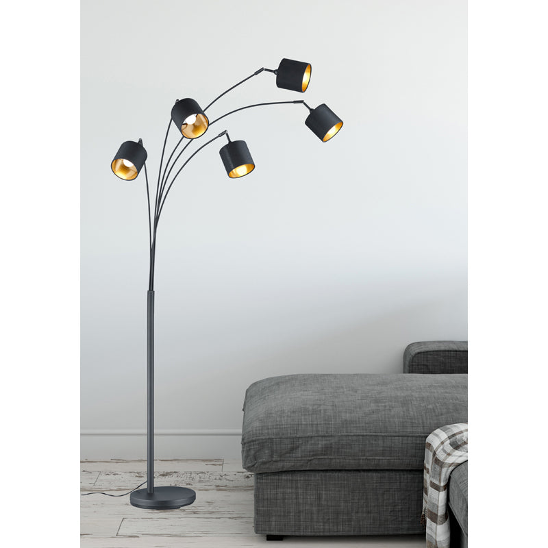 Trio Tommy Gold Floor Lamp - R46330579