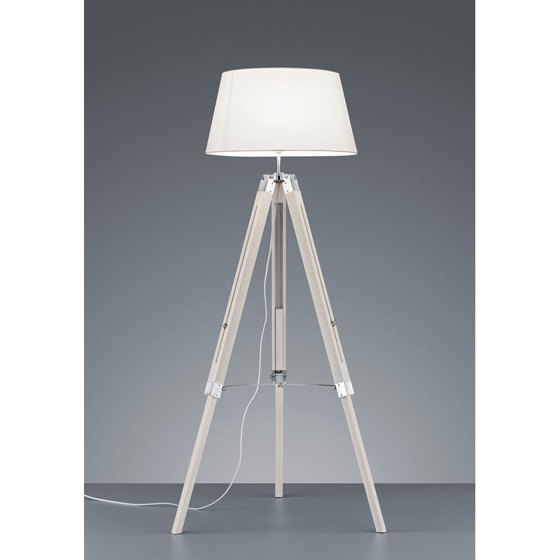 Trio Tripod White Floor Lamp - R40991001
