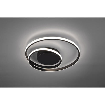 Trio Zibal Black Ceiling Lamp - R62911132